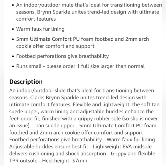 Brand New Adorable Clarks! Size 8.5. NWOT. - Picture 8 of 8